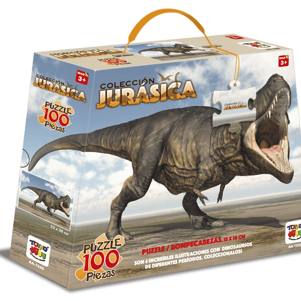 Puzzle Tyrannosaurus Rex Colección Jurásica (100 Piezas) - Toyng - Toyng Chile