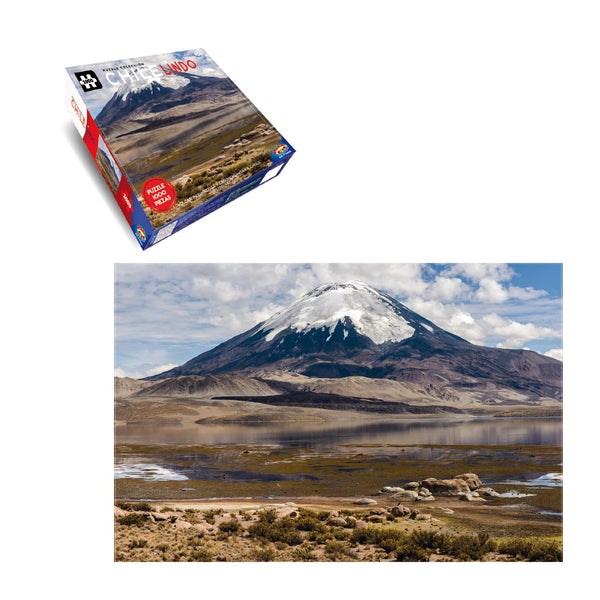 Puzzle Volcán Parinacot (1000 Piezas) - Toyng - Toyng Chile