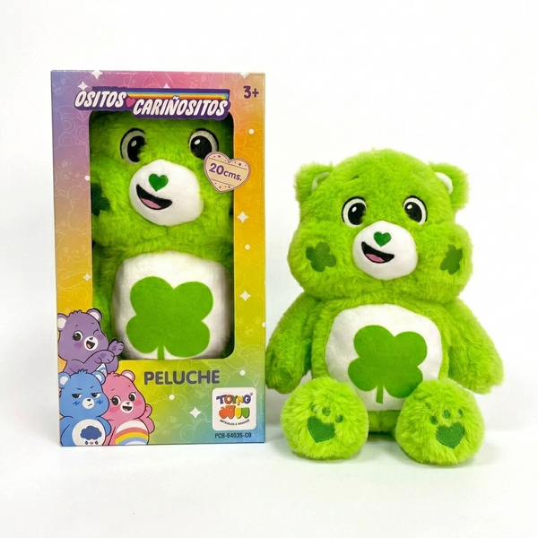 Peluche Revoltosito Verde 20 Cm - Ositos Cariñositos
