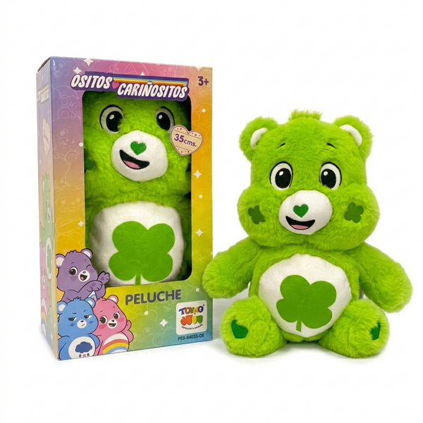 Peluche Revoltosito Verde 35 Cm - Ositos Cariñositos