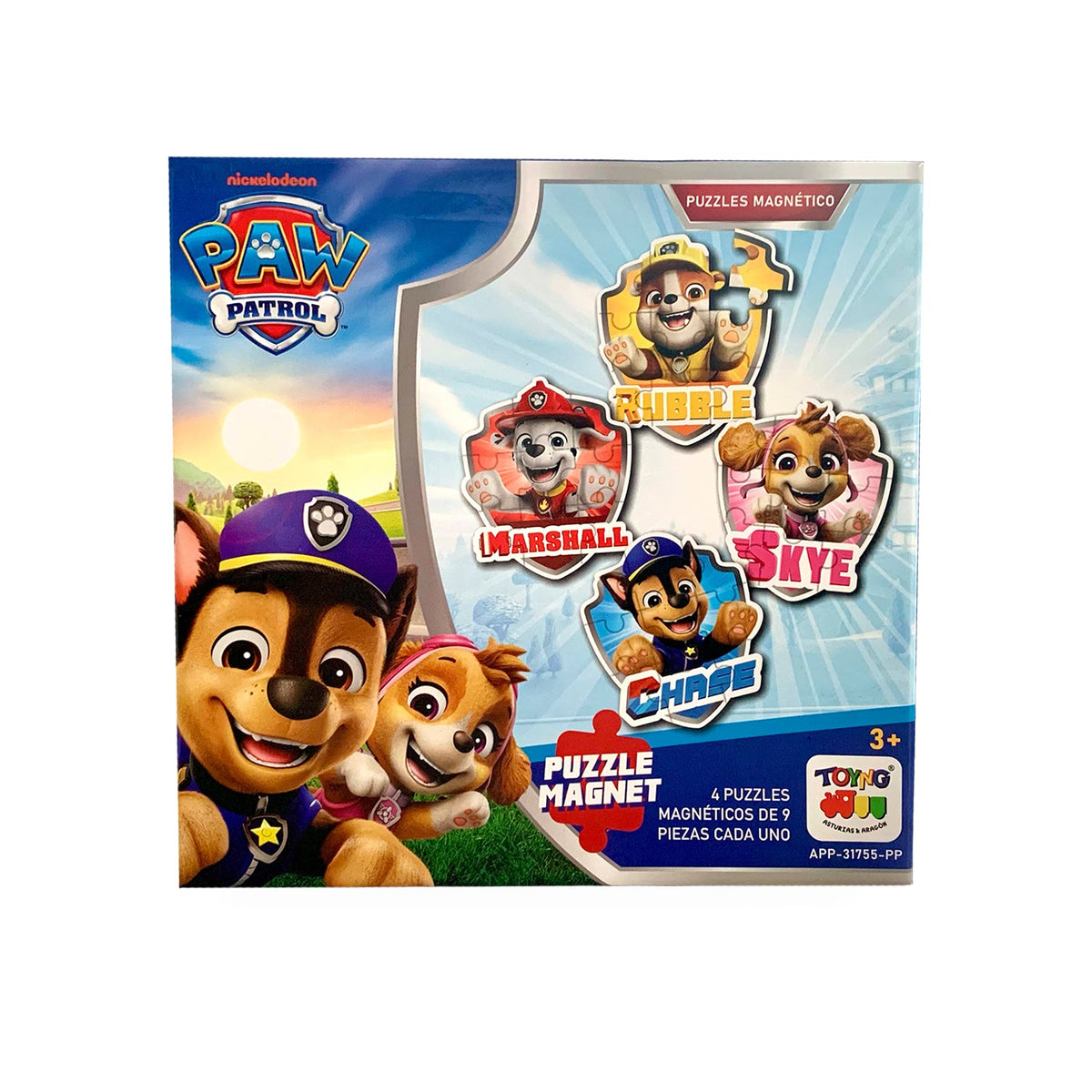 Rompecabezas Magnético 4 Personajes (36) Piezas - Paw Patrol - Toyng Chile