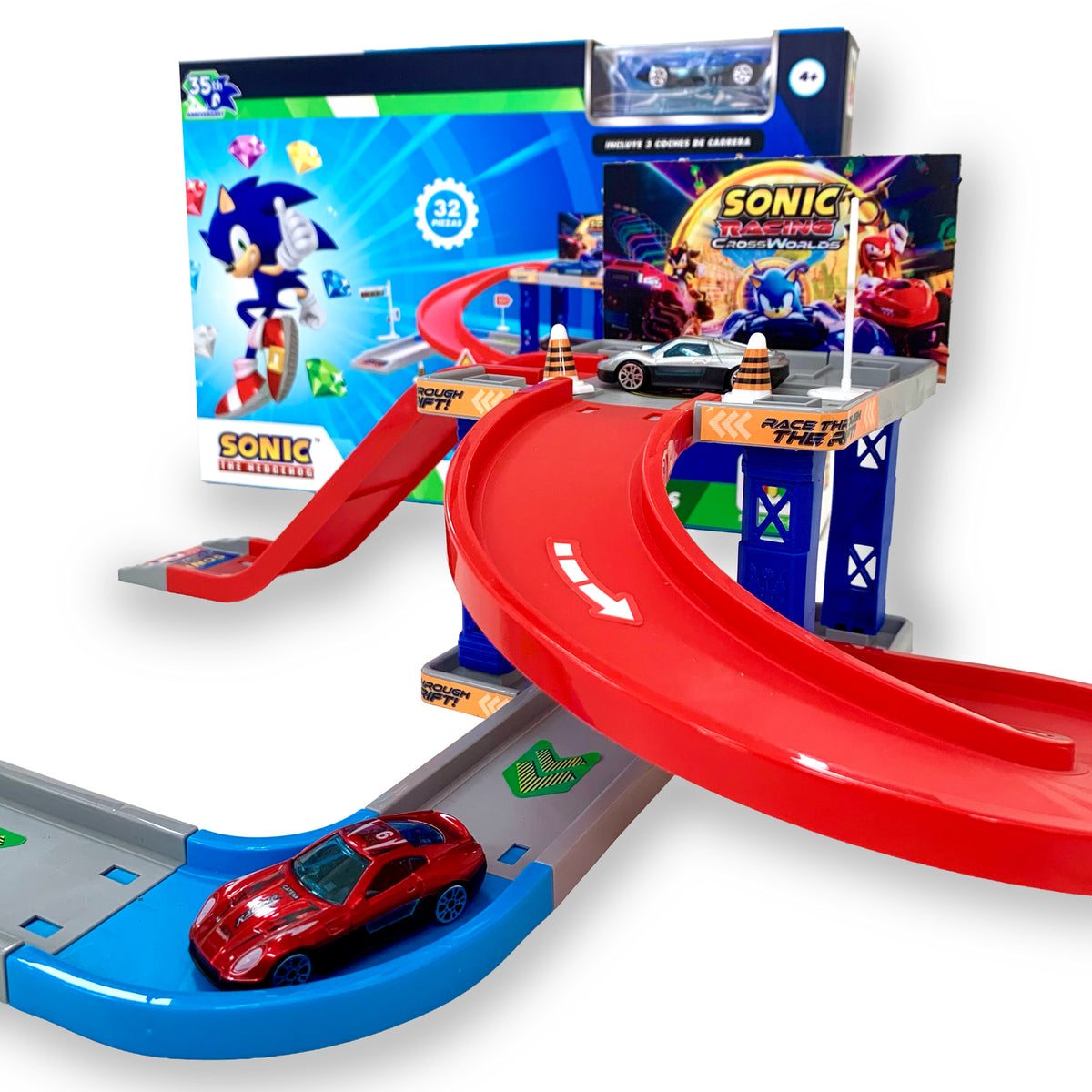 Juguete Pista de Autos - Sonic