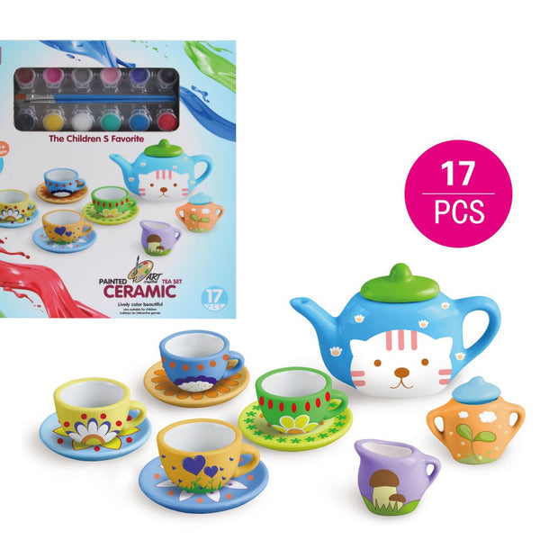 Set Ceramica Para Pintar 17 Piezas - Toyng Chile