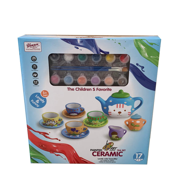 Set Ceramica Para Pintar 17 Piezas - Toyng Chile