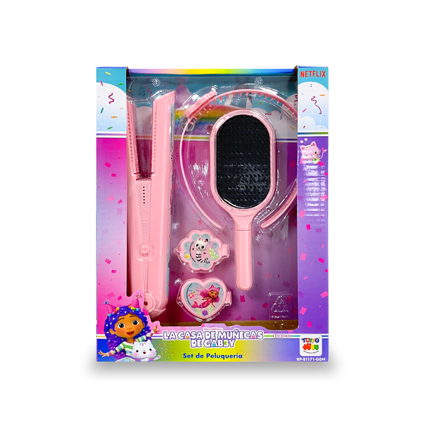 Set De Peluquería Alisador - Gabby´S Doll House - Toyng Chile