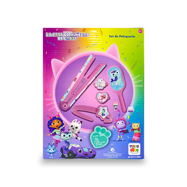 Set De Peluquería Alisador - Gabby´S Doll House - Toyng Chile