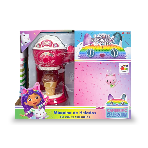 Set Máquina De Helado - Gabby´S Doll House - Toyng Chile