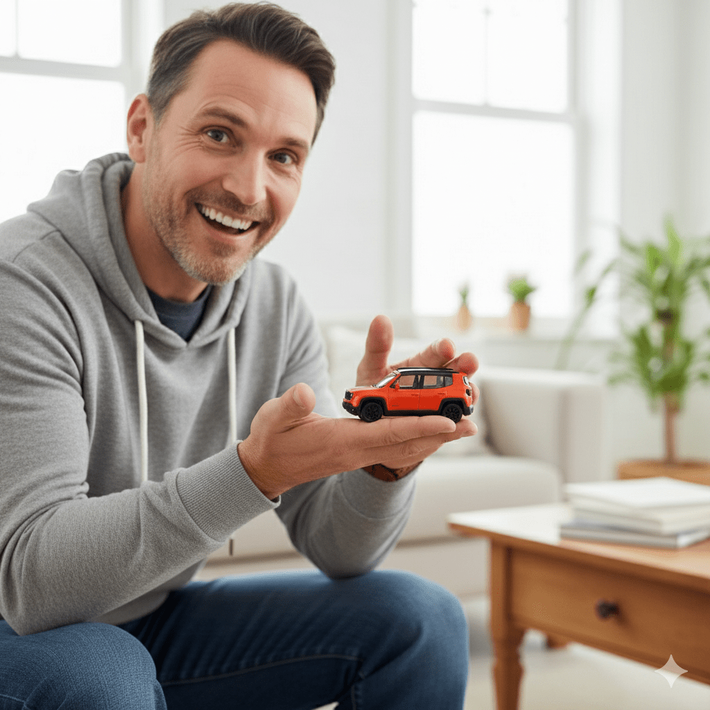 SUV Jeep Renegade Trailhawk Escala 1:34:39 - Welly - Toyng Chile