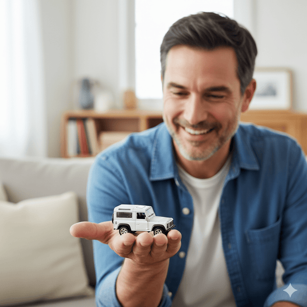 SUV Land Rover Defender Escala 1:34:39 - Welly - Toyng Chile