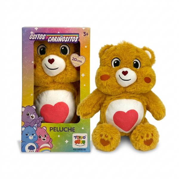 Peluche Tiernosito Naranja 20 Cm - Ositos Cariñositos