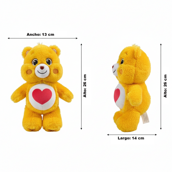 Peluche Tiernosito Naranja 25Cm en Caja - Ositos Cariñositos