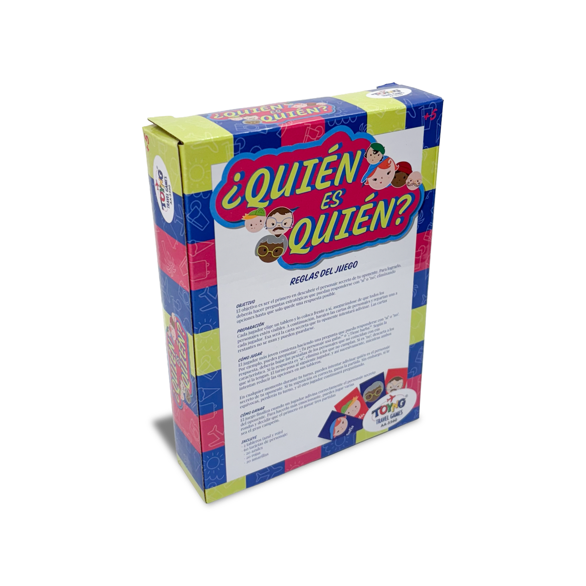 Juego de Mesa Travel Game ¿Quién es Quién? – Toyng