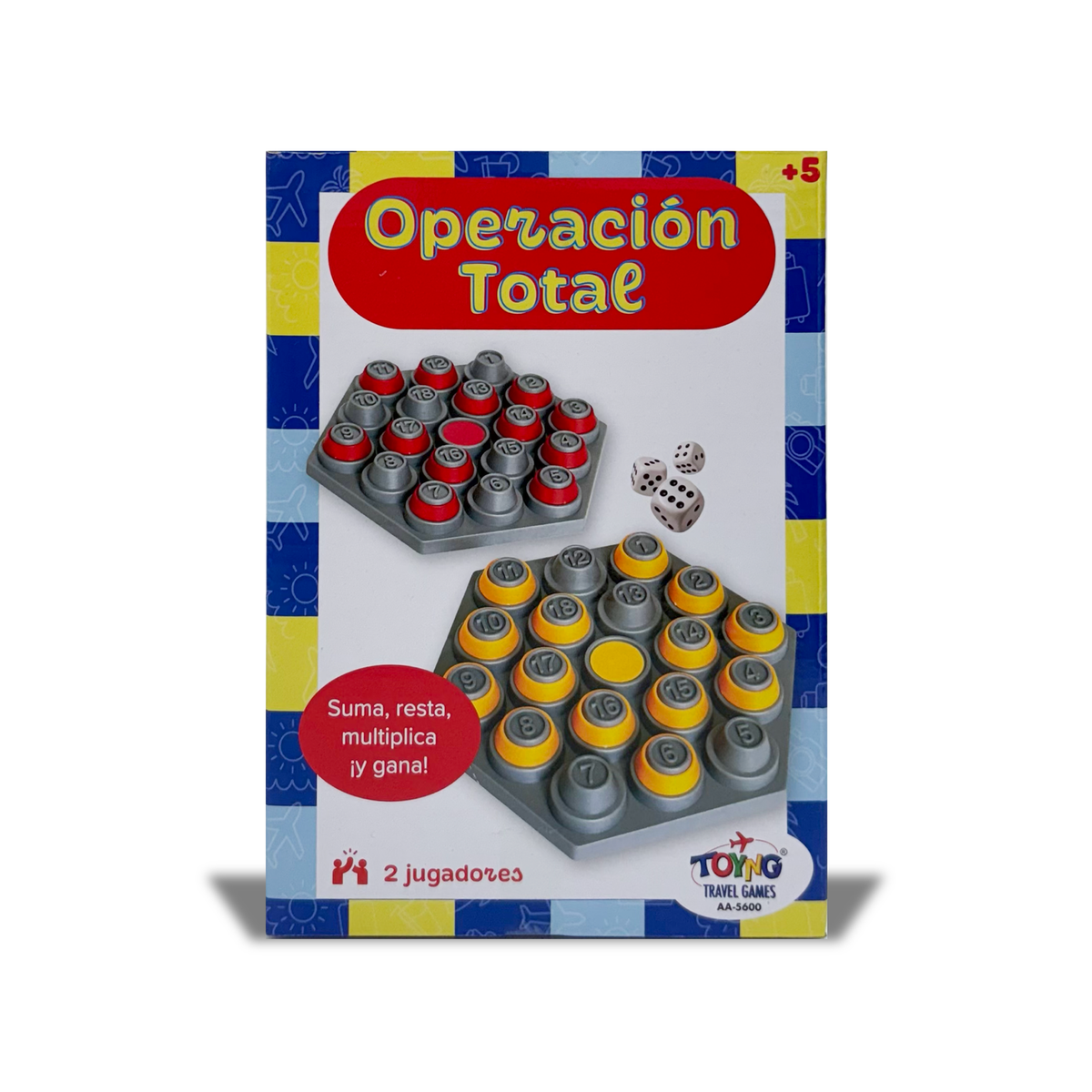 Juego de Mesa Travel Game Operación Total – Toyng