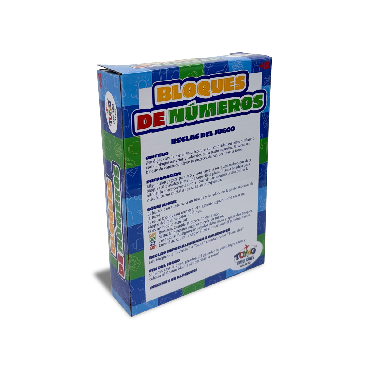 Juego de Mesa Travel Game Bloques de Números – Toyng