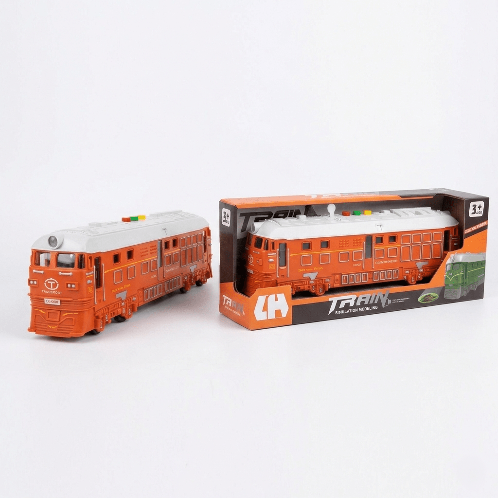 Tren de Juguete con Luces y Sonido