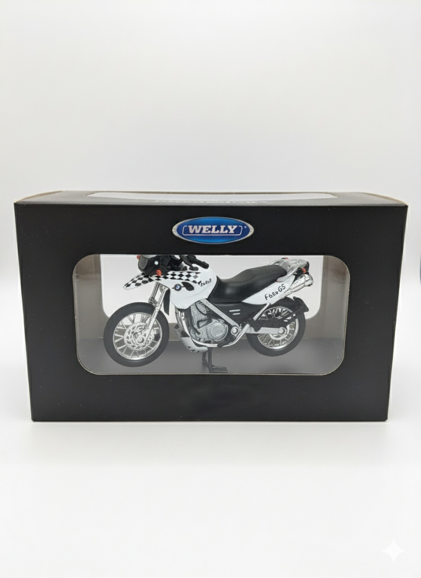 Moto Mw F650 Gs - Welly Escala 1:18