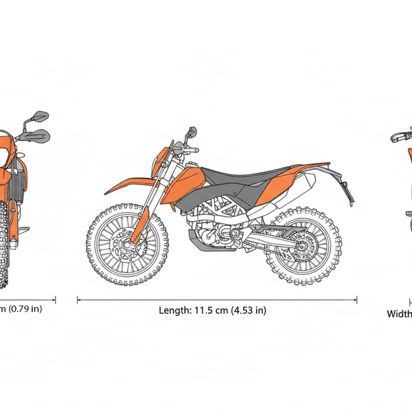 Moto Ktm 690 Enduro R Motos - Welly Escala 1:18