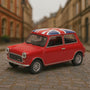 Auto Mini Cooper 1300 Uk Flag S - Welly Escala 1:43
