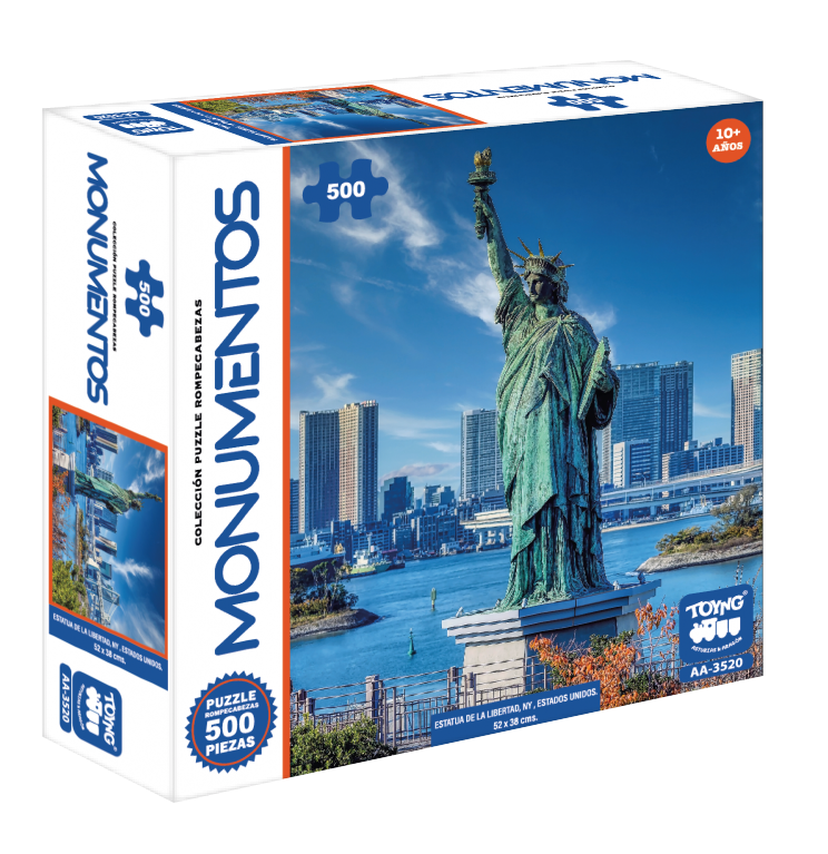 Puzzle 500 Estatua De La Libertad