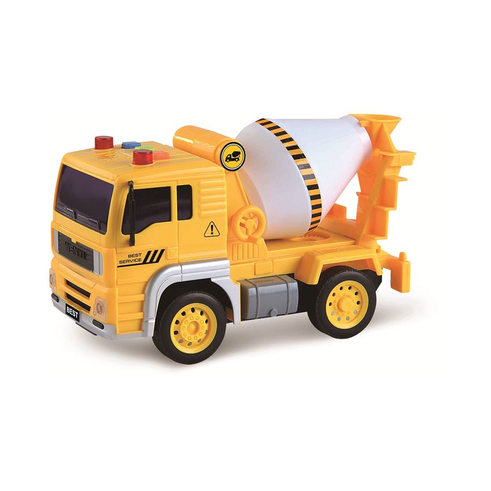 Camion Esc. 1:16 Fricc. C/Luz Y Sonido Mixer