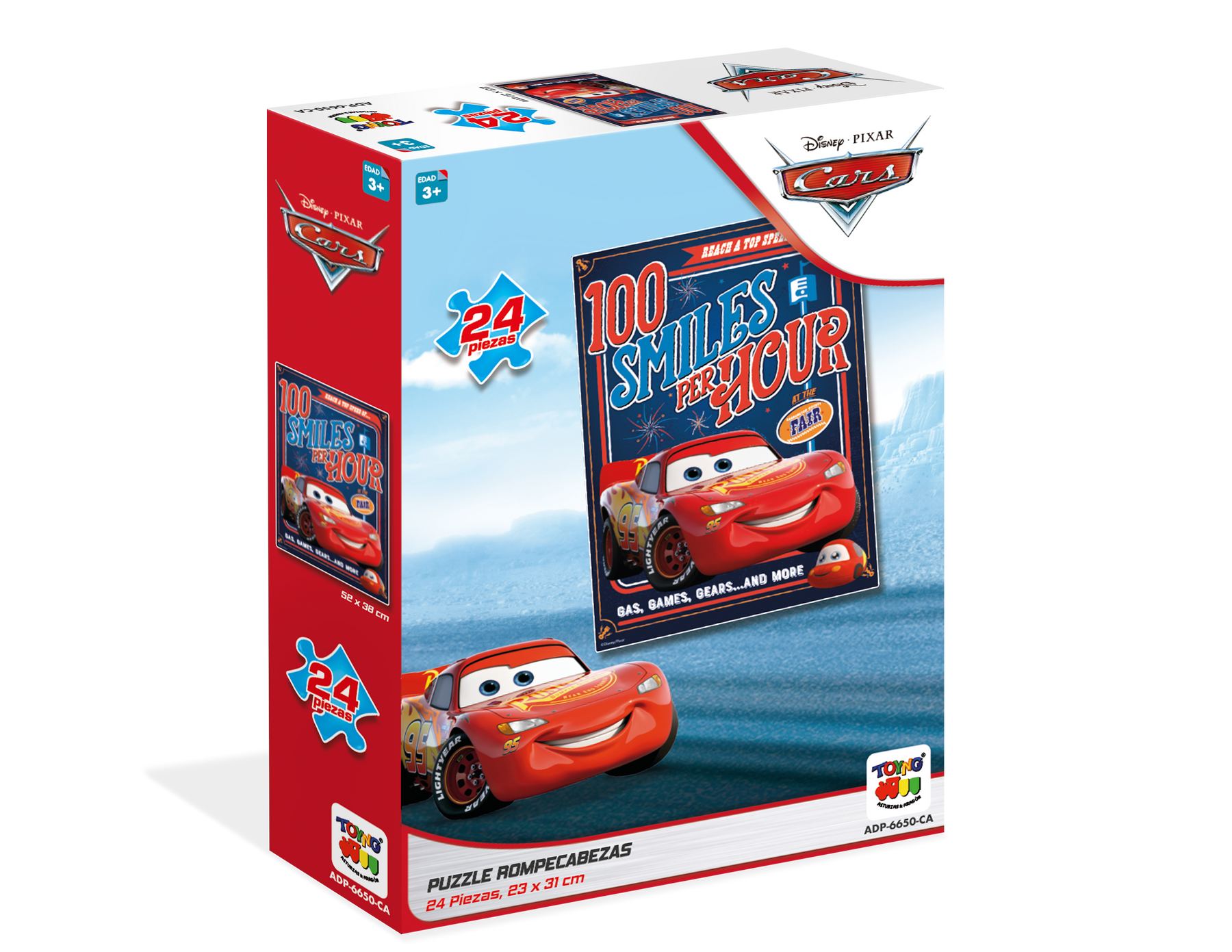 Rompecabezas de top autos para niños