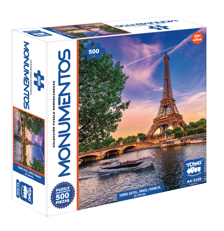 Puzzle 500 Torre Eiffel