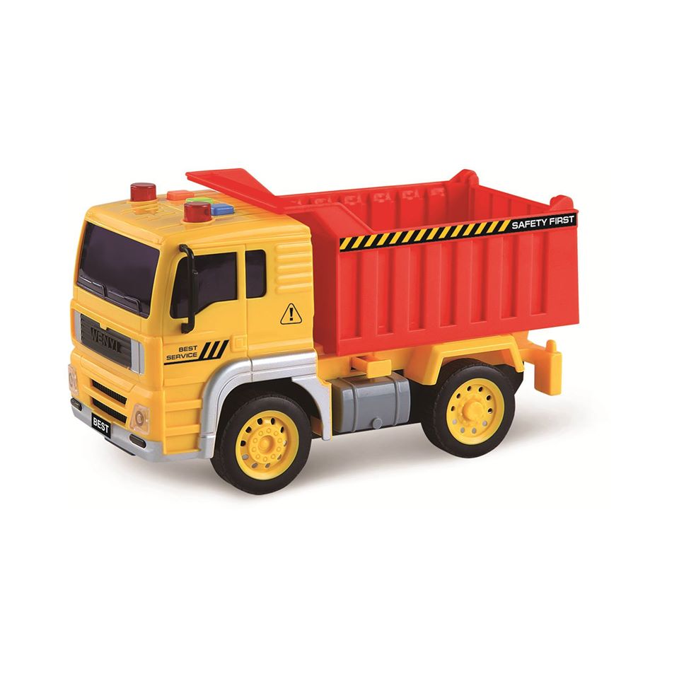 Camion Esc. 1:16 Fricc. C/Luz Y Sonido Tolva