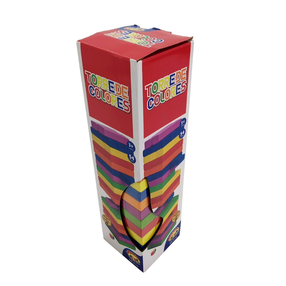 Torre De 54 Piezas De Color - Toyng