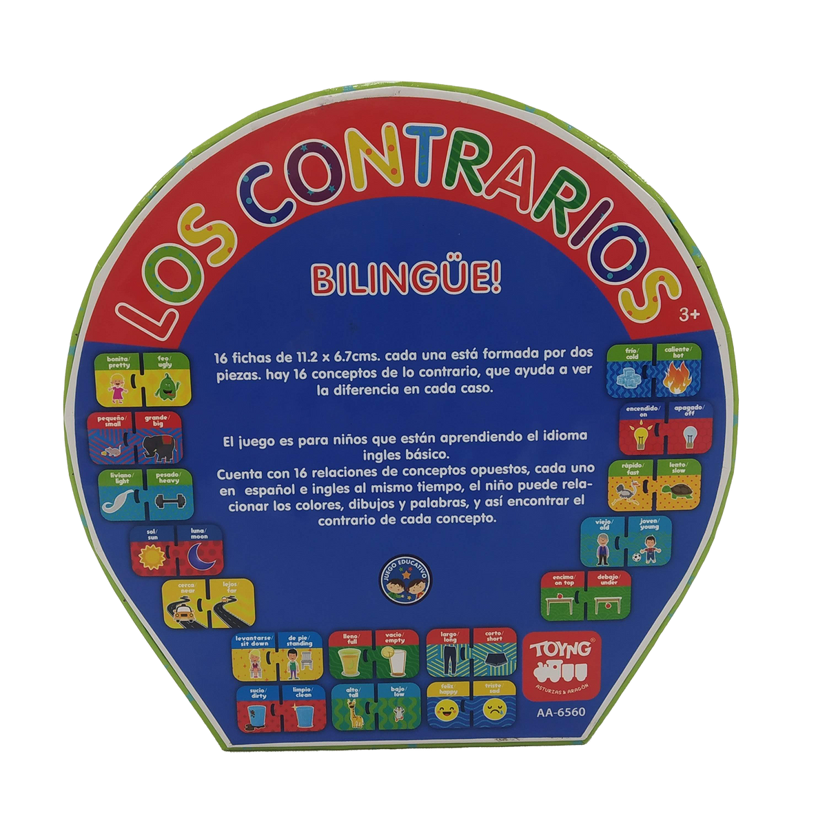 Juego Educativo Los Contrarios