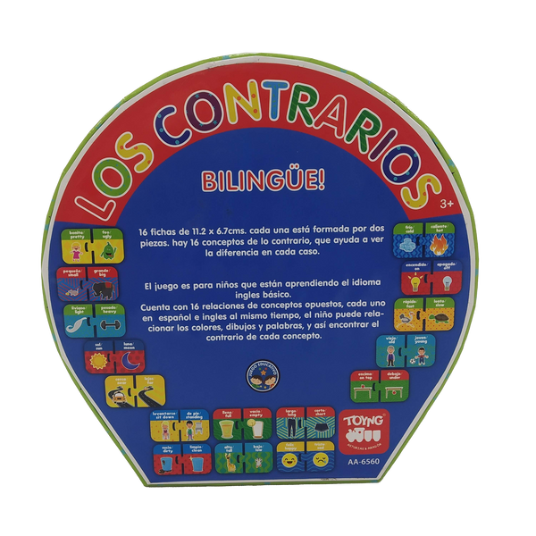 Juego Educativo Los Contrarios
