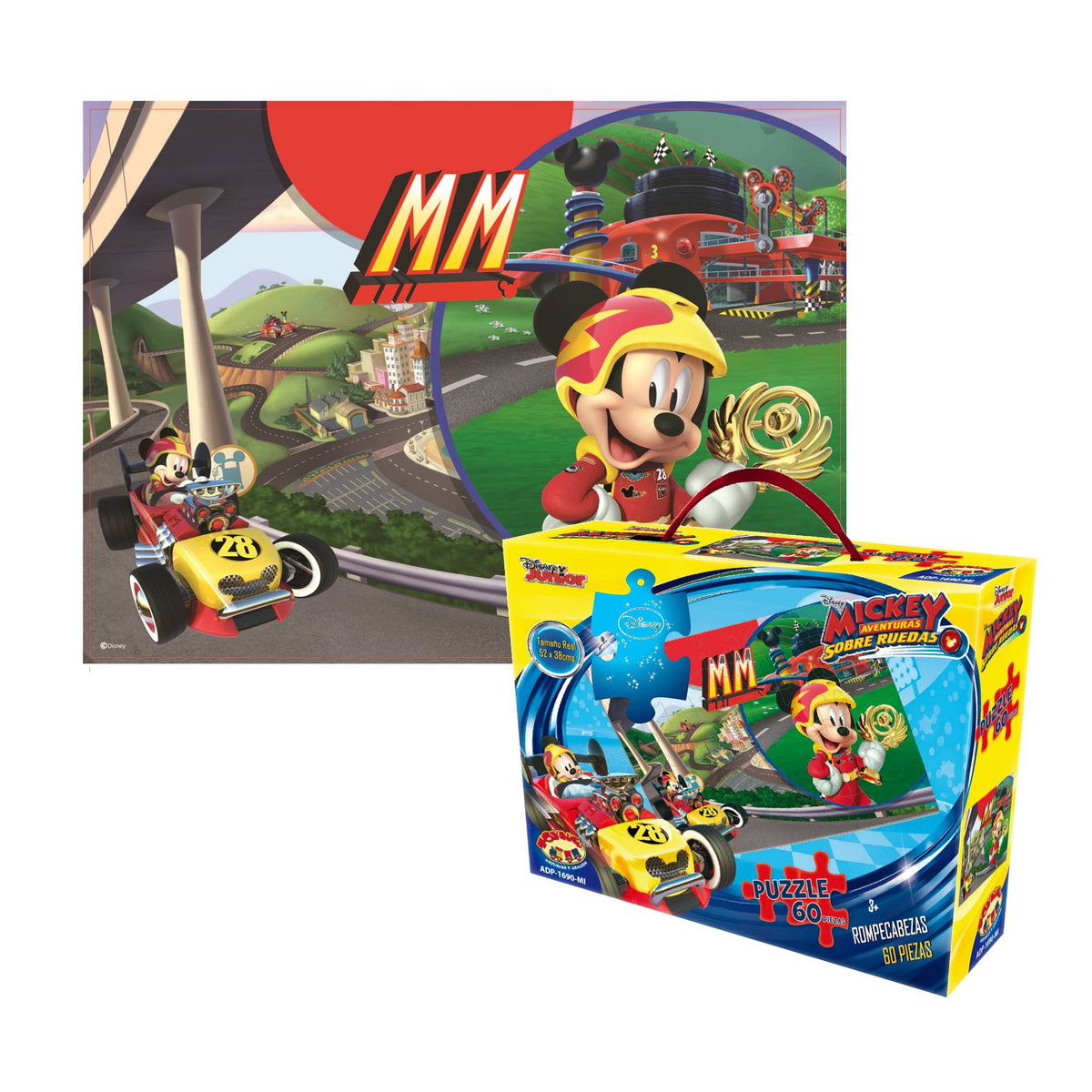 Puzzle 60 Piezas Mod. Maleta Mickey