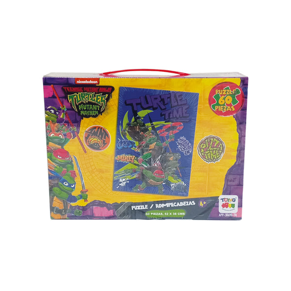 Puzzle 60 Piezas Tortugas Ninjas