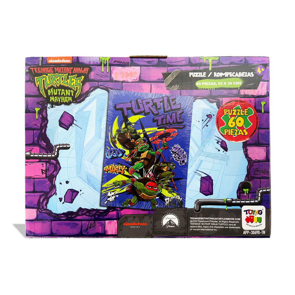 Puzzle 60 Piezas Tortugas Ninjas