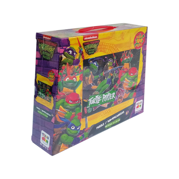 Puzzle 100 Piezas Tortugas Ninjas