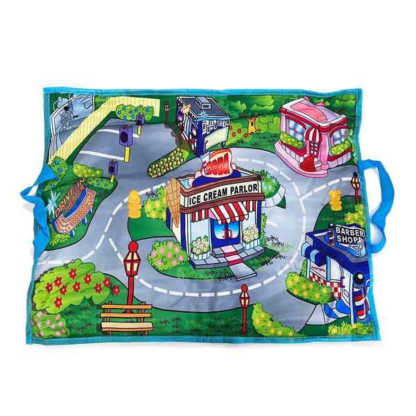 Alfombra de Juego Blanda con Vehículos - Set Interactivo