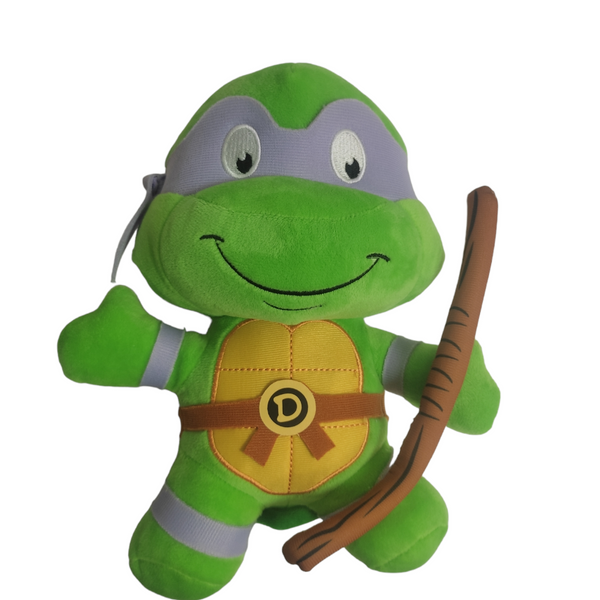 Peluche Cabezón Tortugas Ninja 23 Cms Donatello