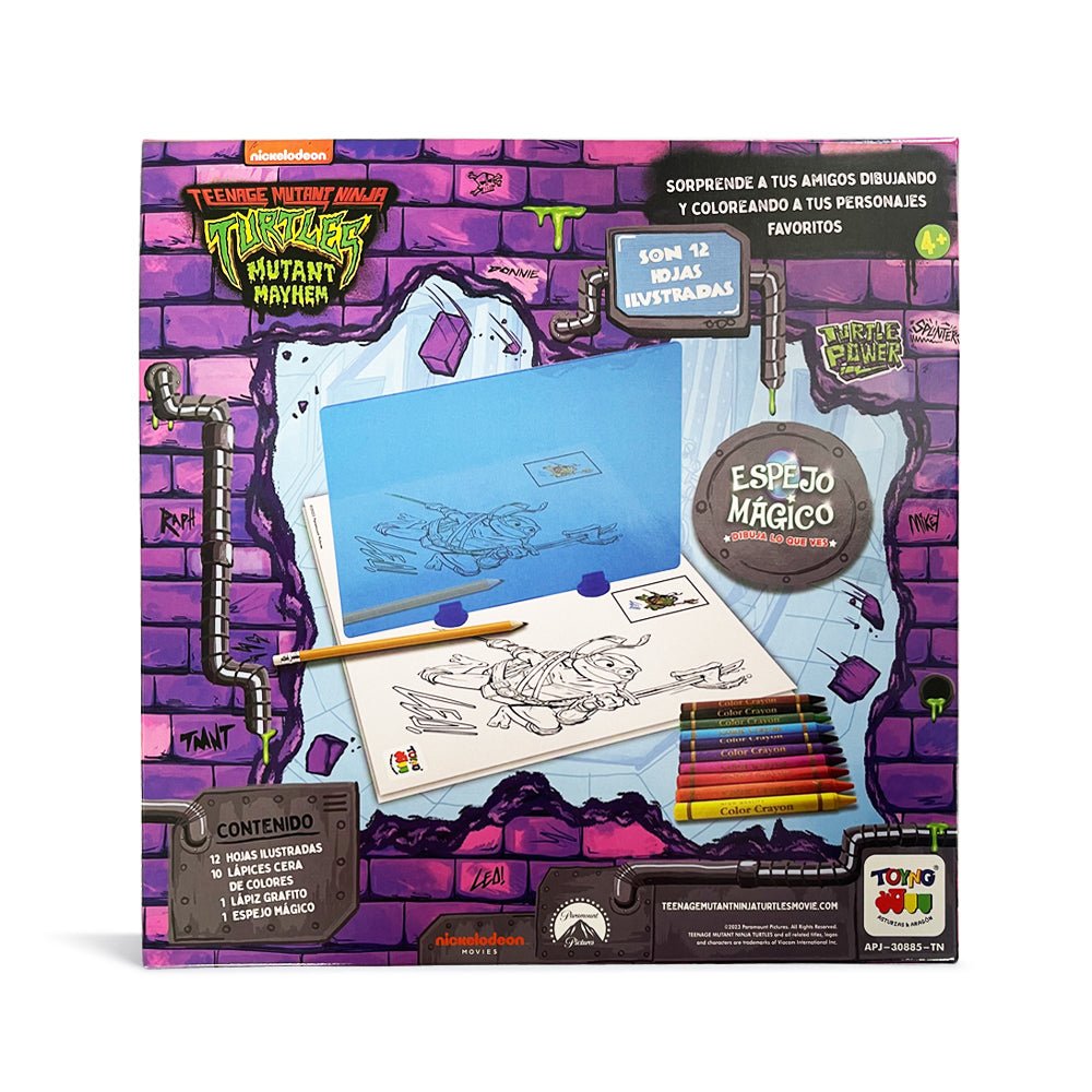 Juego Educativo Espejo Mágico Tortugas - Toyng - Toyng Chile