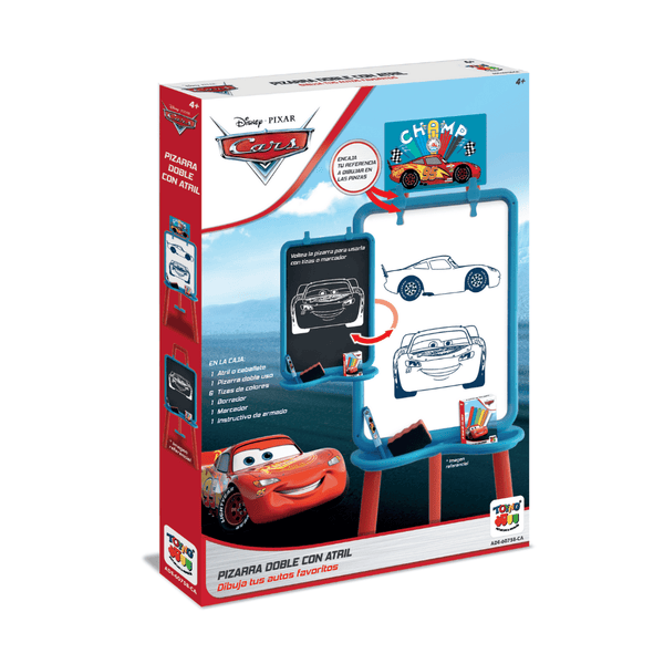 Juego Educativo Pizarra Doble Atril - Cars - Toyng Chile