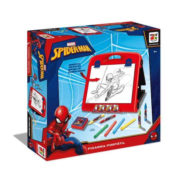 Juego Educativo Pizarra Portatil - Spiderman - Toyng Chile