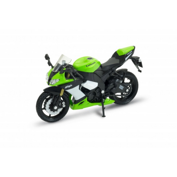 Moto Kawasaki 2009 Ninja ZX-10R Escala 1:18 - Welly – Toyng Chile