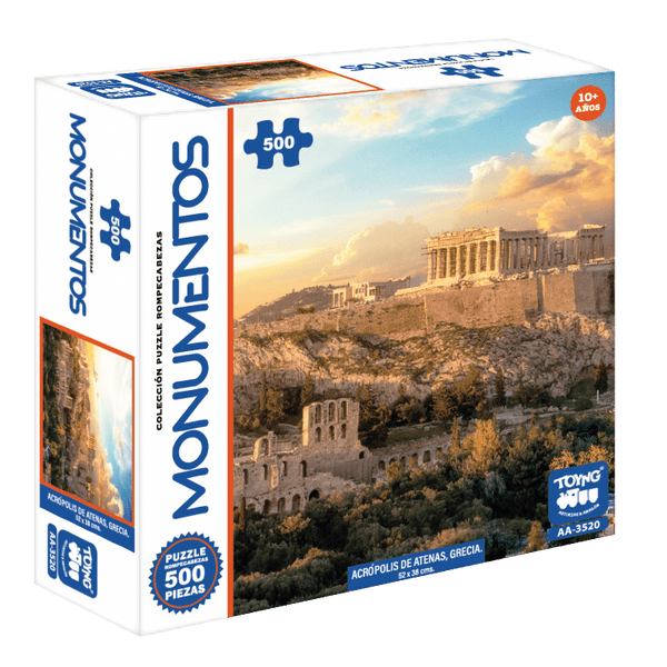 Puzzle Acrópolis De Atenas (500 Piezas) - Toyng - Toyng Chile