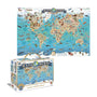 Puzzle Mapamundi (200 Piezas) - Toyng - Toyng Chile