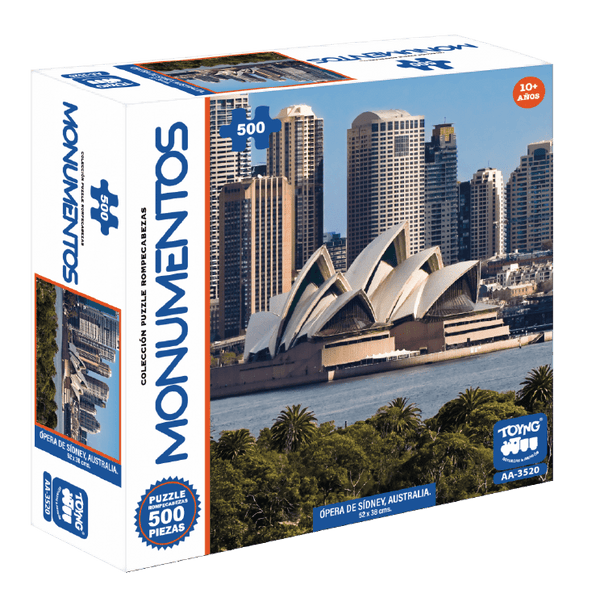 Puzzle Ópera De Sydney (500 Piezas) - Toyng - Toyng Chile