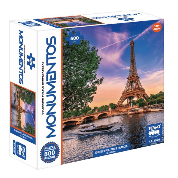 Puzzle Torre Eiffel (500 Piezas) - Toyng - Toyng Chile
